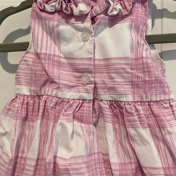 Calvin Klein Baby Girl Plaid Dress 3-6 Months with Diaper Cover - Picture 2 of 5